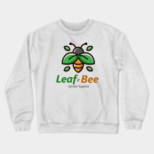 Leaf it Bee Logo Crewneck Sweatshirt